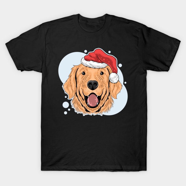 Christmas dogs T-Shirt by Manafff